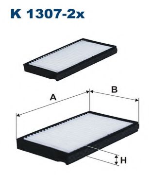 Фільтр салону FILTRON K1307-2x