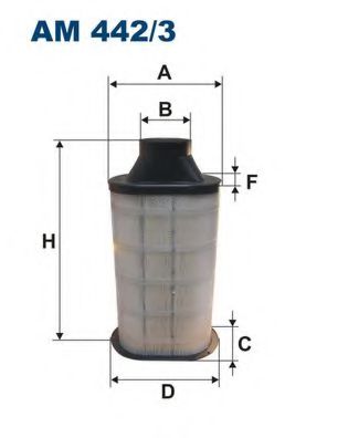 Воздушный фильтр FILTRON AM442/3