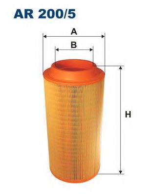 Повітряний фільтр FILTRON AR200/5