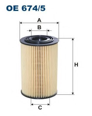 Масляный фильтр FILTRON OE674/5