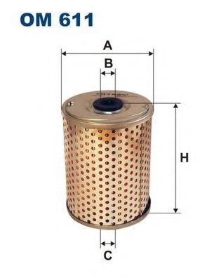 Фильтр масла гидроусилителя (ГУР) FILTRON OM611