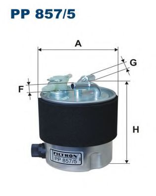 Паливний фільтр FILTRON PP857/5