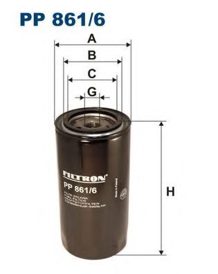 Топливный фильтр FILTRON PP861/6