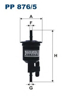 Топливный фильтр FILTRON PP876/5