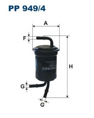 Паливний фільтр FILTRON PP949/4