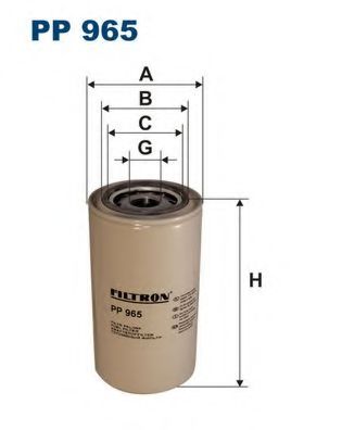 Паливний фільтр FILTRON PP965