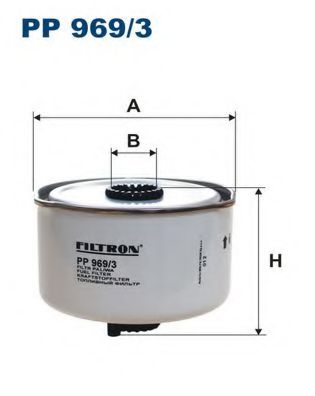 Паливний фільтр FILTRON PP969/3