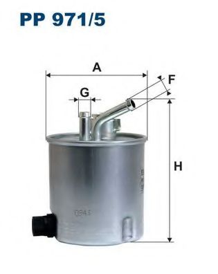 Паливний фільтр FILTRON PP971/5