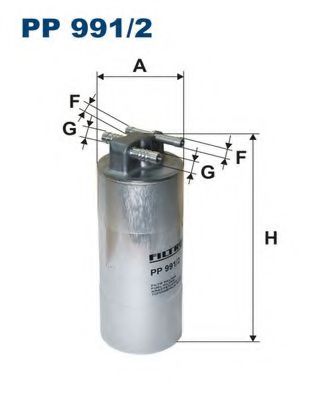 Паливний фільтр FILTRON PP991/2