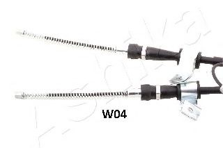 Трос ручника ASHIKA 131-0W-W04