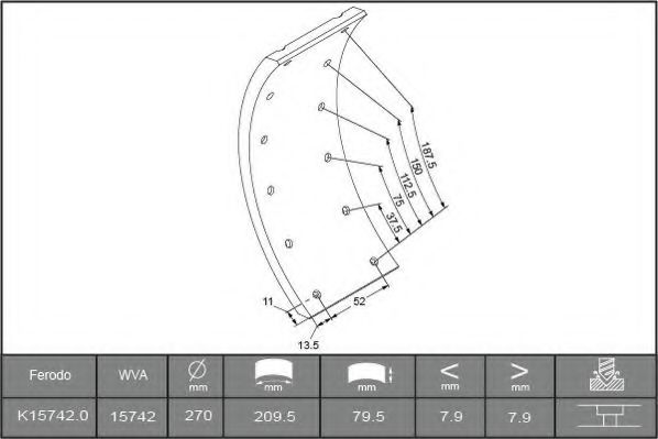 Тормозные колодки BERAL 1503008006015613