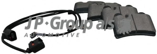 Гальмівні колодки JP GROUP 1163707110