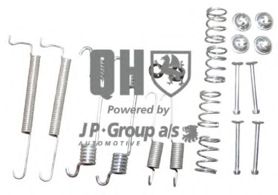 Монтажный комплект тормозных колодок JP GROUP 1264001219