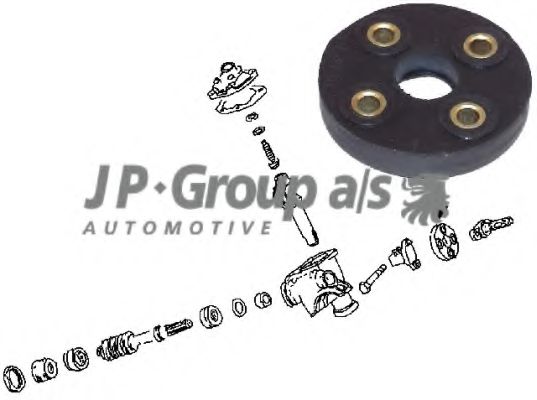 Фланець, колонка рульового управління JP GROUP 8144250202
