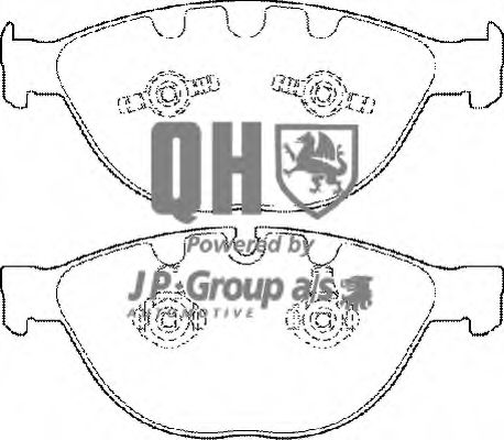 Тормозные колодки JP GROUP 1463601919