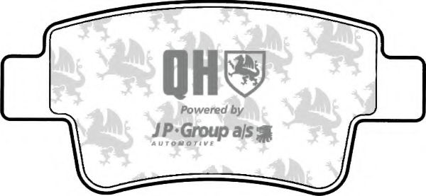 Тормозные колодки JP GROUP 1263701019