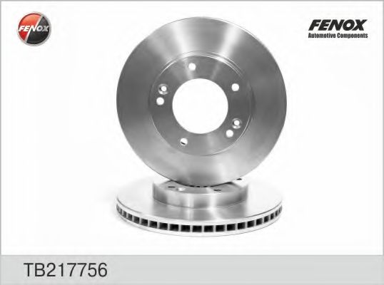 Гальмівний диск FENOX TB217756