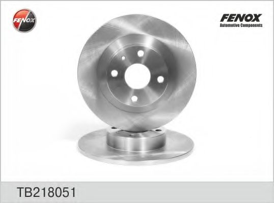 Гальмівний диск FENOX TB218051