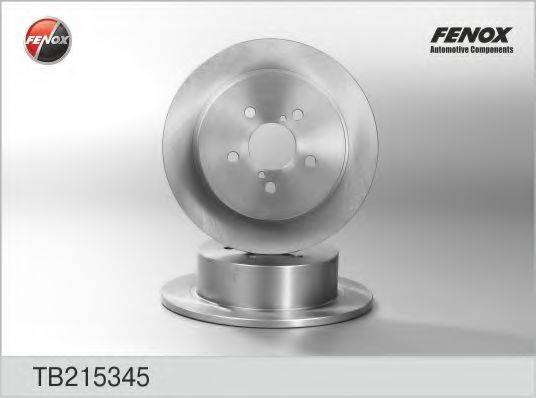 Гальмівний диск FENOX TB215345
