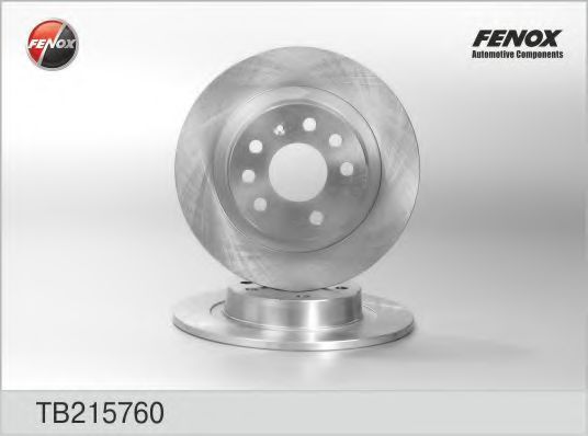 Гальмівний диск FENOX TB215760