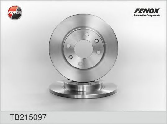 Гальмівний диск FENOX TB215097