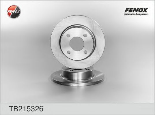 Гальмівний диск FENOX TB215326