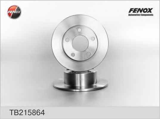Гальмівний диск FENOX TB215864
