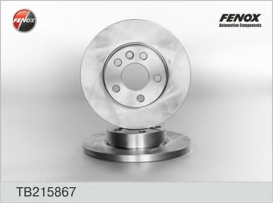 Гальмівний диск FENOX TB215867