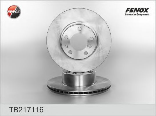 Гальмівний диск FENOX TB217116