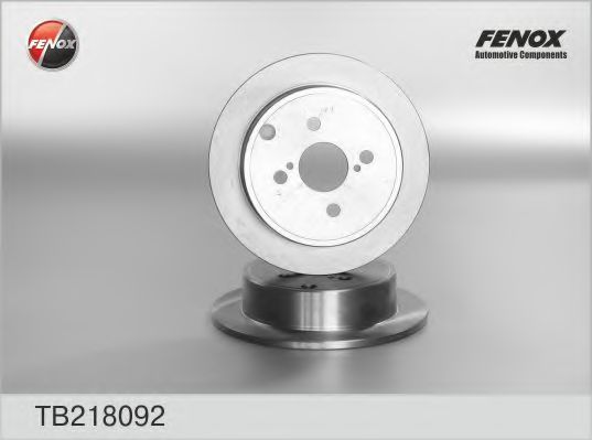 Гальмівний диск FENOX TB218092
