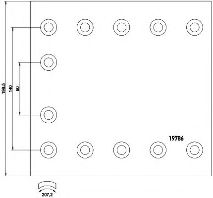 Тормозные колодки DON FI1152S7141