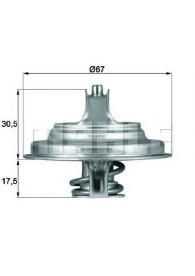 Термостат MAHLE ORIGINAL TX 54 83D