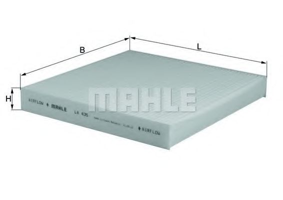 Фильтр салона MAHLE ORIGINAL LA 435