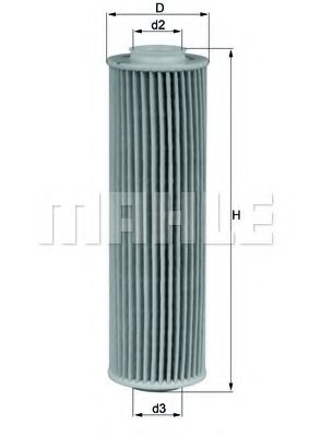 Масляный фильтр MAHLE ORIGINAL OX 183/5D1