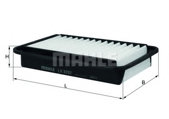 Воздушный фильтр MAHLE ORIGINAL LX 3282