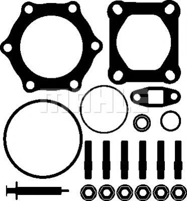 Монтажный комплект, компрессор MAHLE ORIGINAL 228 TA 17917 000