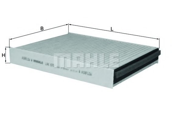 Фильтр салона MAHLE ORIGINAL LAK 875
