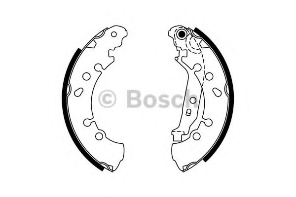 Тормозные колодки BOSCH 0 986 487 759