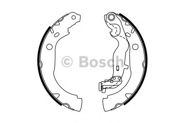 Тормозные колодки BOSCH 0 986 487 774