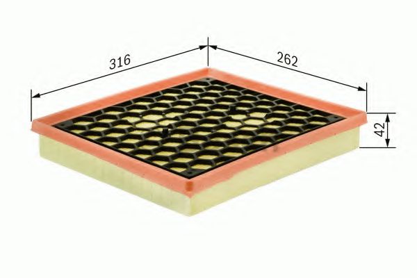 Воздушный фильтр BOSCH F 026 400 014