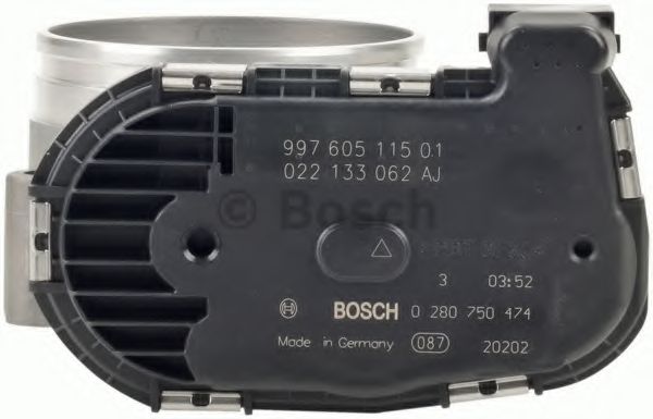Корпус дроссельной заслонки BOSCH 0 280 750 474