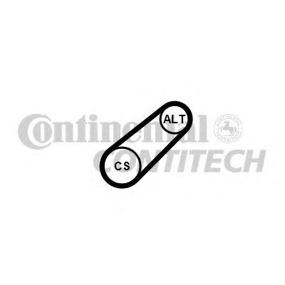 Поликлиновой ремень CONTITECH 6PK701 ELAST