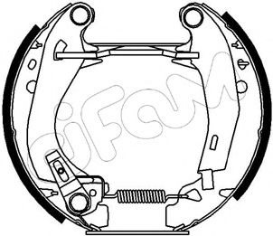 Тормозные колодки CIFAM 151-007