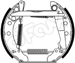 Тормозные колодки CIFAM 151-028