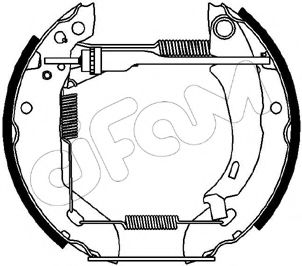 Тормозные колодки CIFAM 151-039