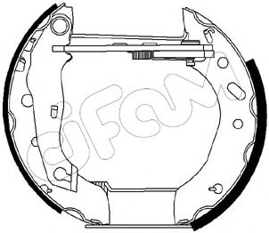 Тормозные колодки CIFAM 151-151