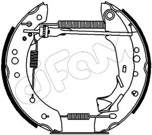 Тормозные колодки CIFAM 151-165