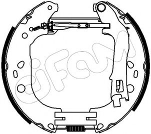 Тормозные колодки CIFAM 151-226