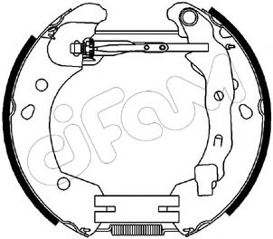 Тормозные колодки CIFAM 151-231