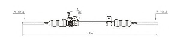 Рулевой механизм GENERAL RICAMBI RE4032